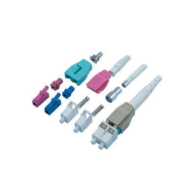 Guter Preis Kundenspezifischer LC Uniboot-Stecker 7,0 mm Stiefel mit Polaritätsumkehr IEC-Konformität Online