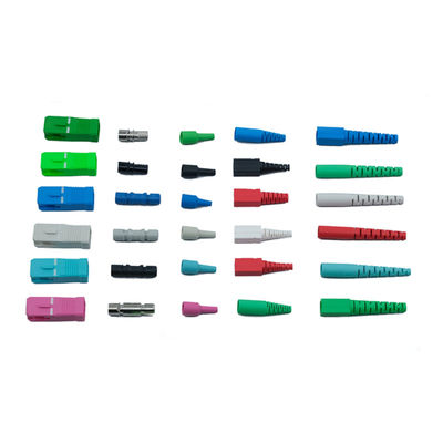 Push Pull PBT SC Optical Connector Kits APC Faserverbindung Hochleistung