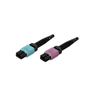 Flexible MPO Glasfaserverbindung 3.0 60mm 16 Kerne für parallele optische Übertragung