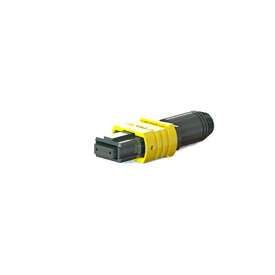 Guter Preis Mini-Gehäuse MPO-Stecker 3,8 mm runde Tülle Glasfaser Metall Einsatz Feder Druck Online