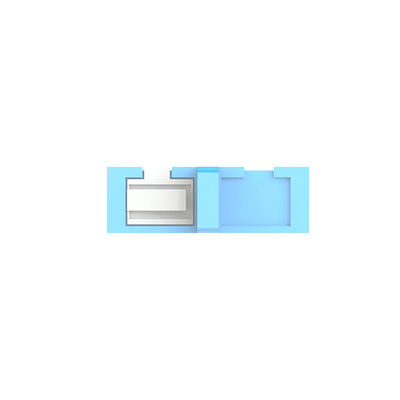 Flansche SC Glasfaser-Adapter-Panel mit schwarz-blau-grün und Aquakleur-Optionen