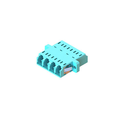 Guter Preis Quad-Fiber-Optische Adapter LC-Kopplungen mit Flansche für optimale Leistung Online