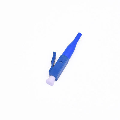 Guter Preis Agua Blue Boot Farbiger LC APC Glasfaser-Schnellverbinder in 0,9 mm und 2,0 mm für hohe Haltbarkeit Online